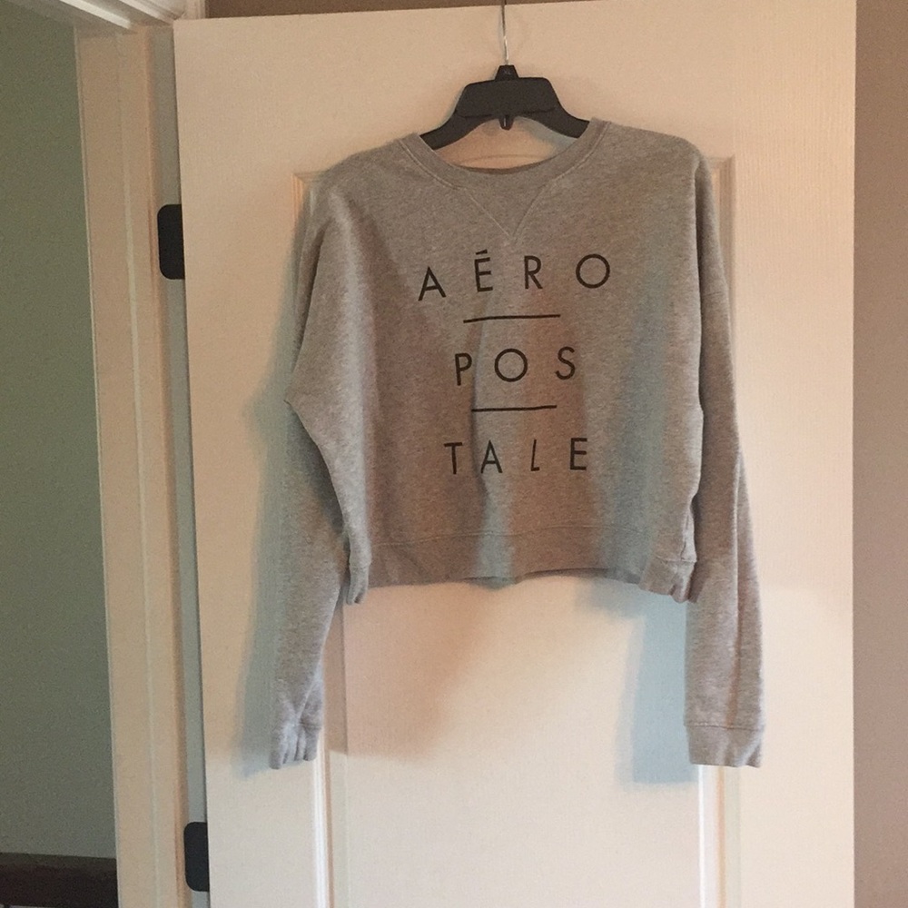 Aero cropped sweatshirt EUC
